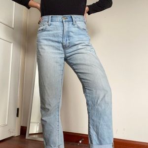 madewell perfect vintage jean
